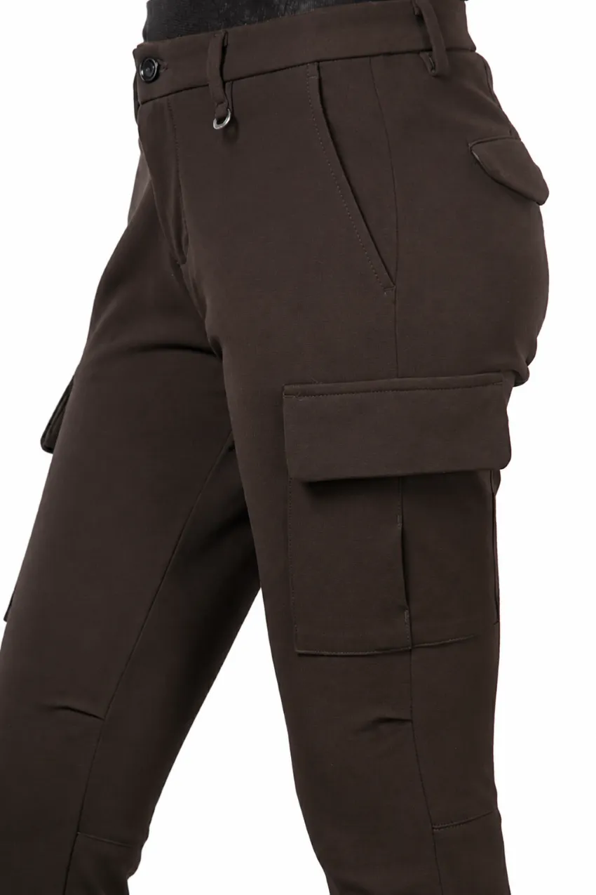 Mason's Chile City cargobukser lysebrun slim fit