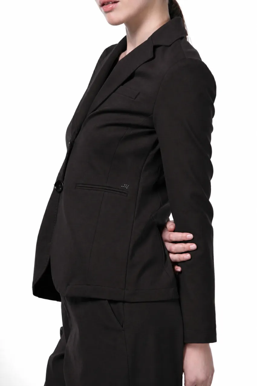 Mason's Helena blazer sort teknisk jersey