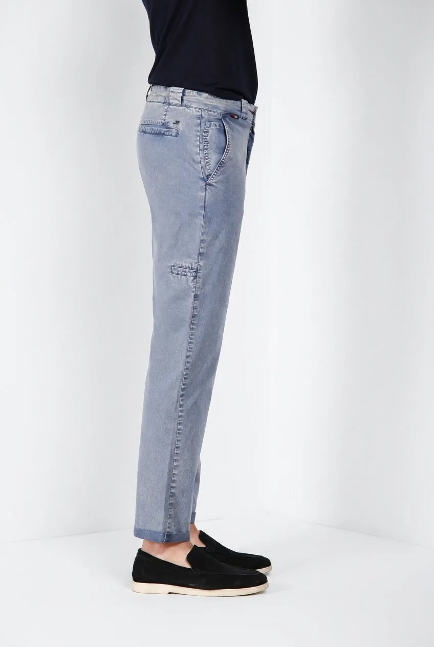 Mason's Madison M74 chinos indigo carrot fit