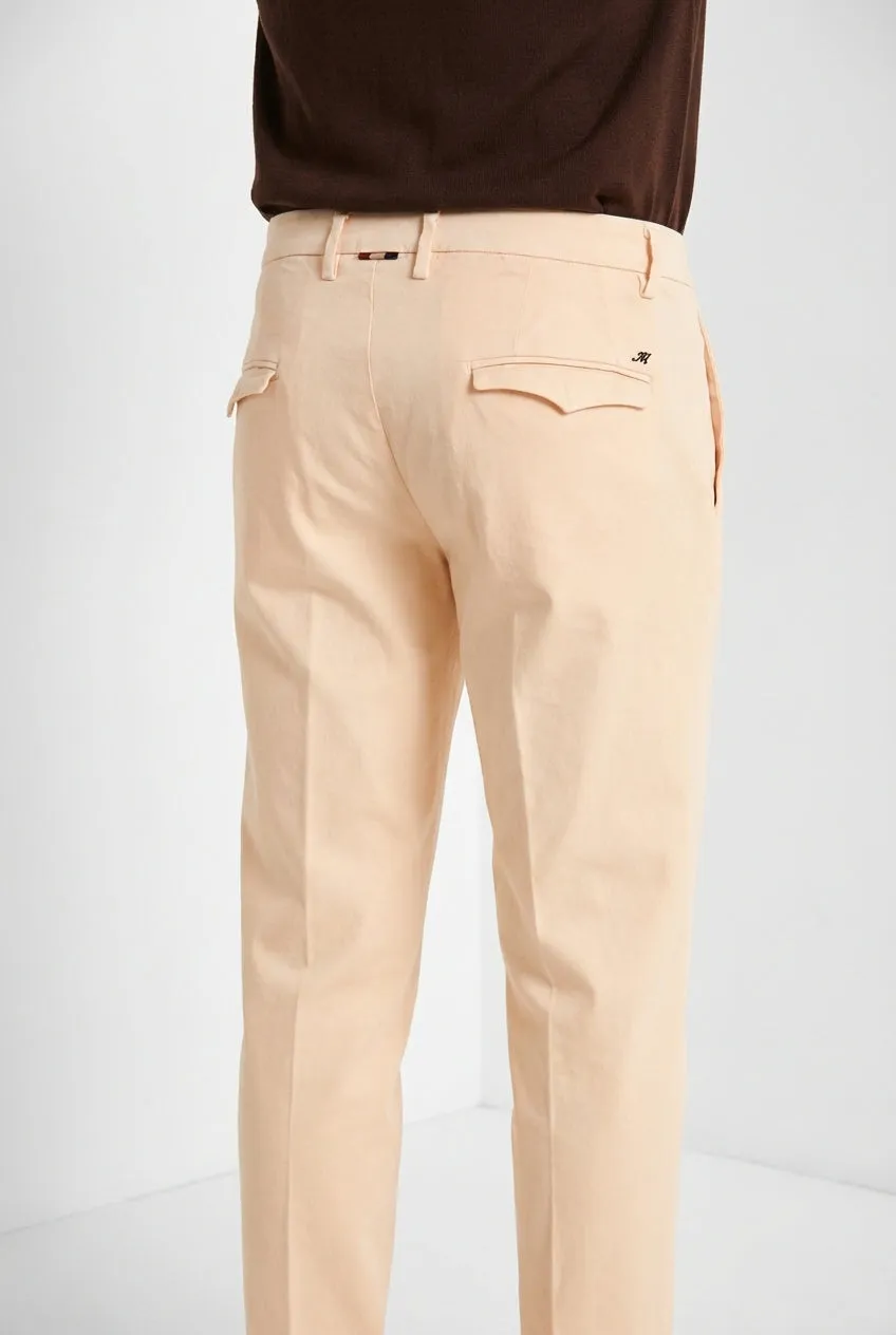 Mason's Torino 1 Pinces Flex chinos herre lyserød slim
