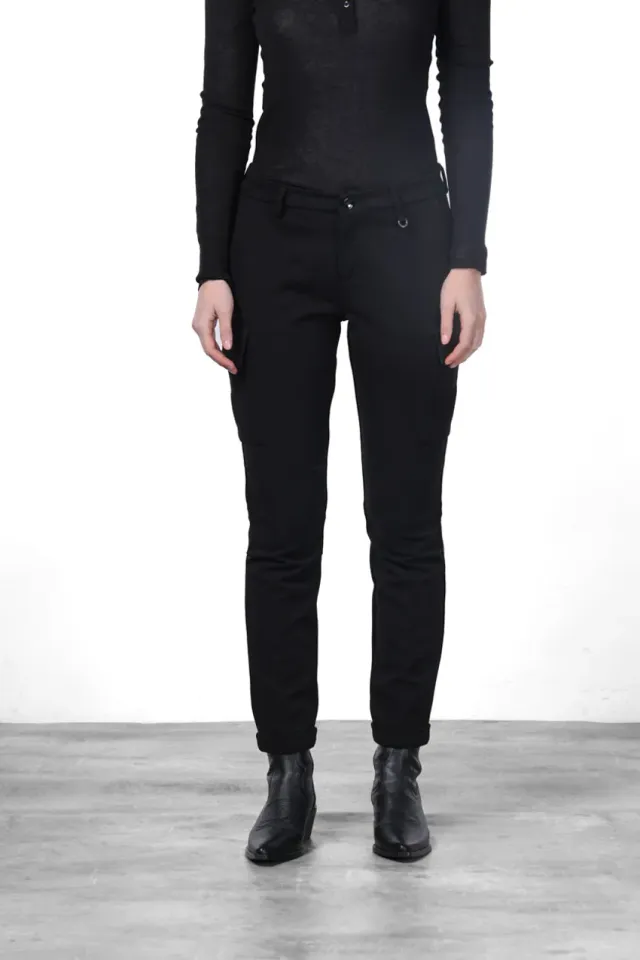 Mason's Chile City cargobukser sort slim fit