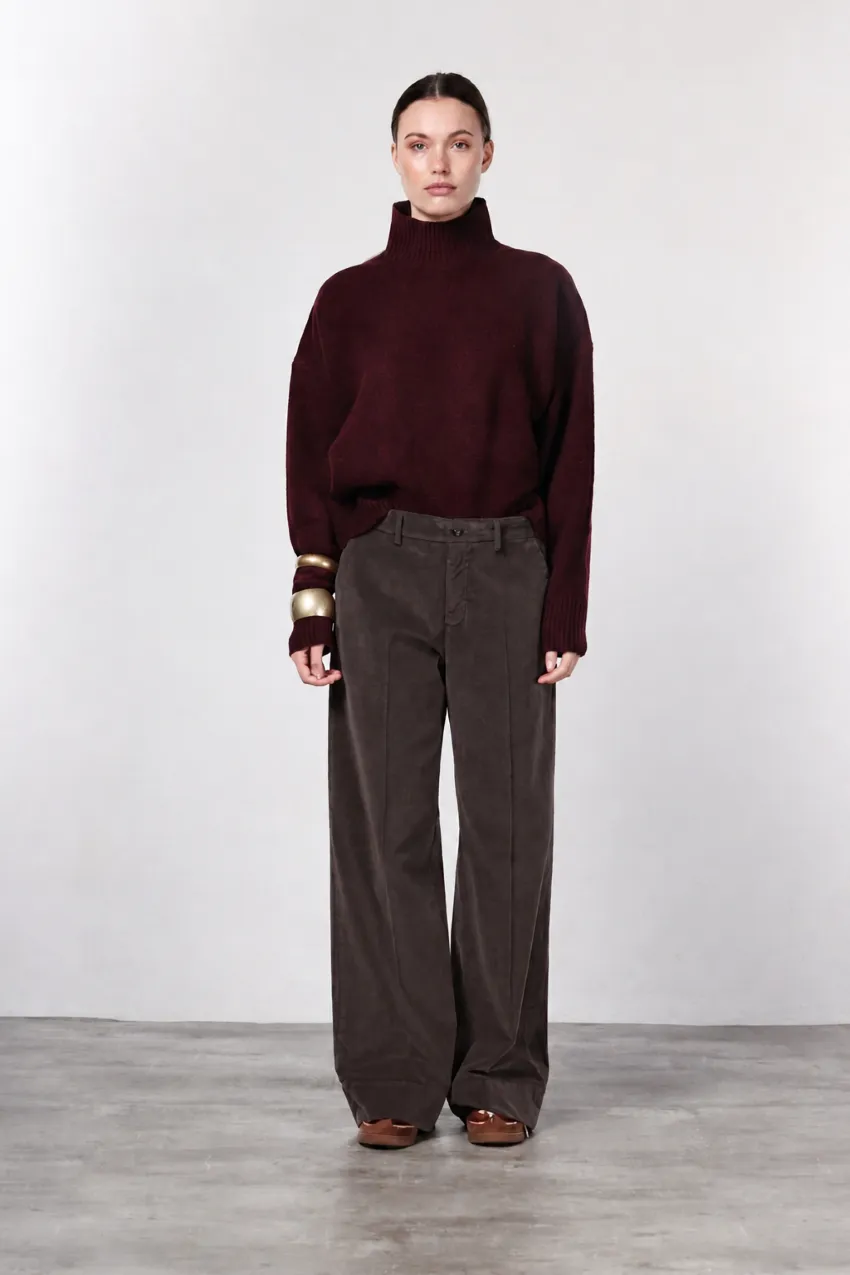 Mason's New York Studio chinobukser brun straight fit