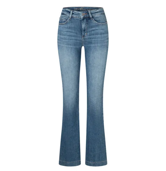 MAC Dream Boot jeans mellemblå bootcut flared