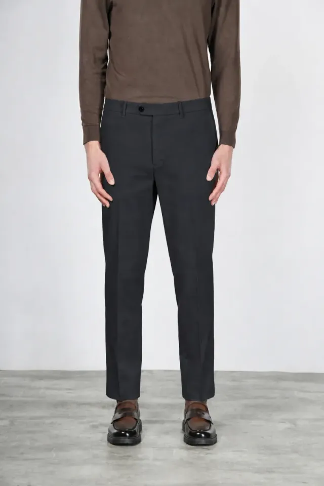 Mason's Paris chino antracit carrot fit stretch