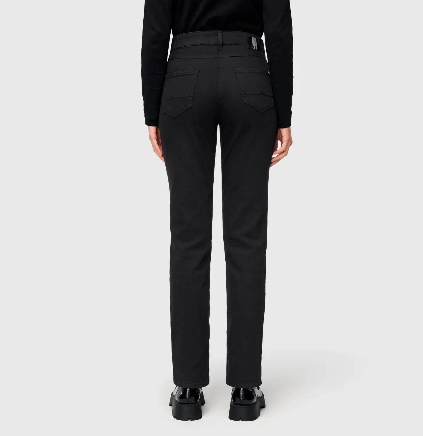 MAC Melanie 5040 jeans sort straight fit