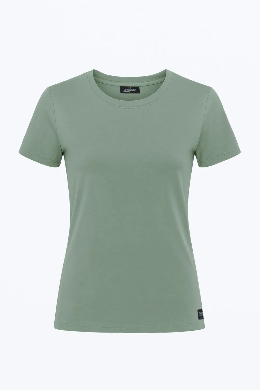 Organsk Classic T-shirt grøn økologisk kortærmet