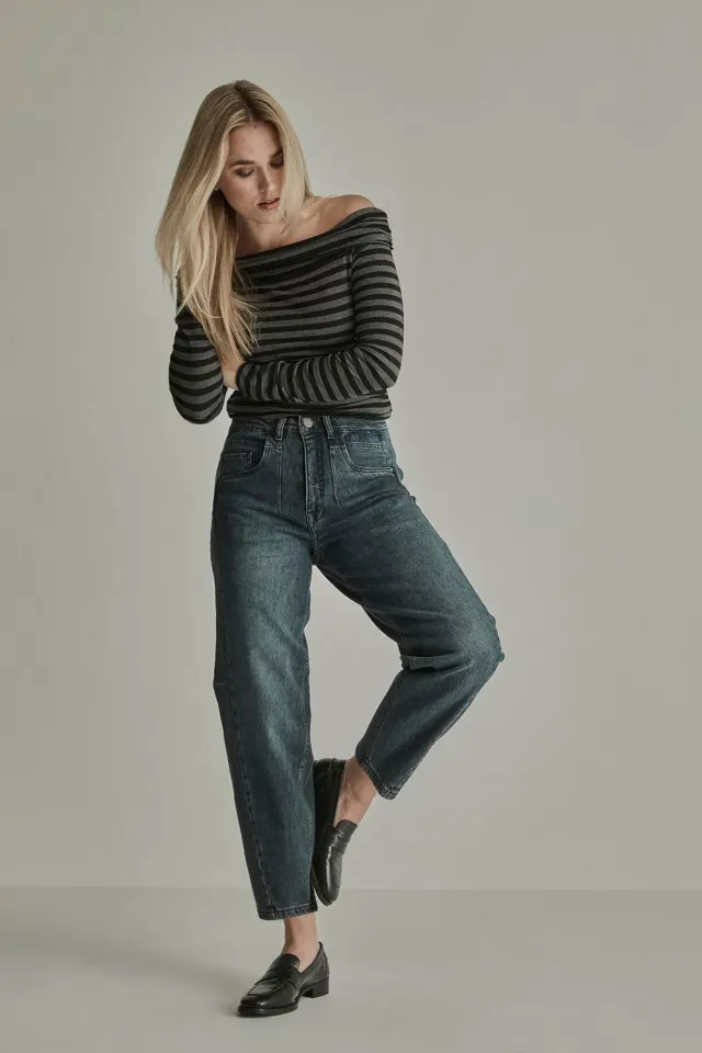 Para Mi Jeans Coco Barrel denimbukser cacao