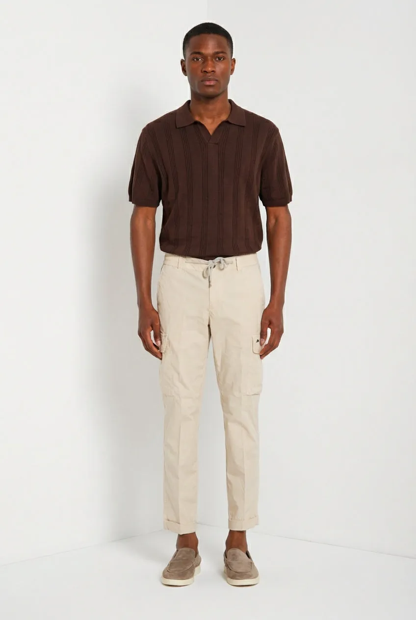Mason's Chile Jogger cargobukser beige extra slim