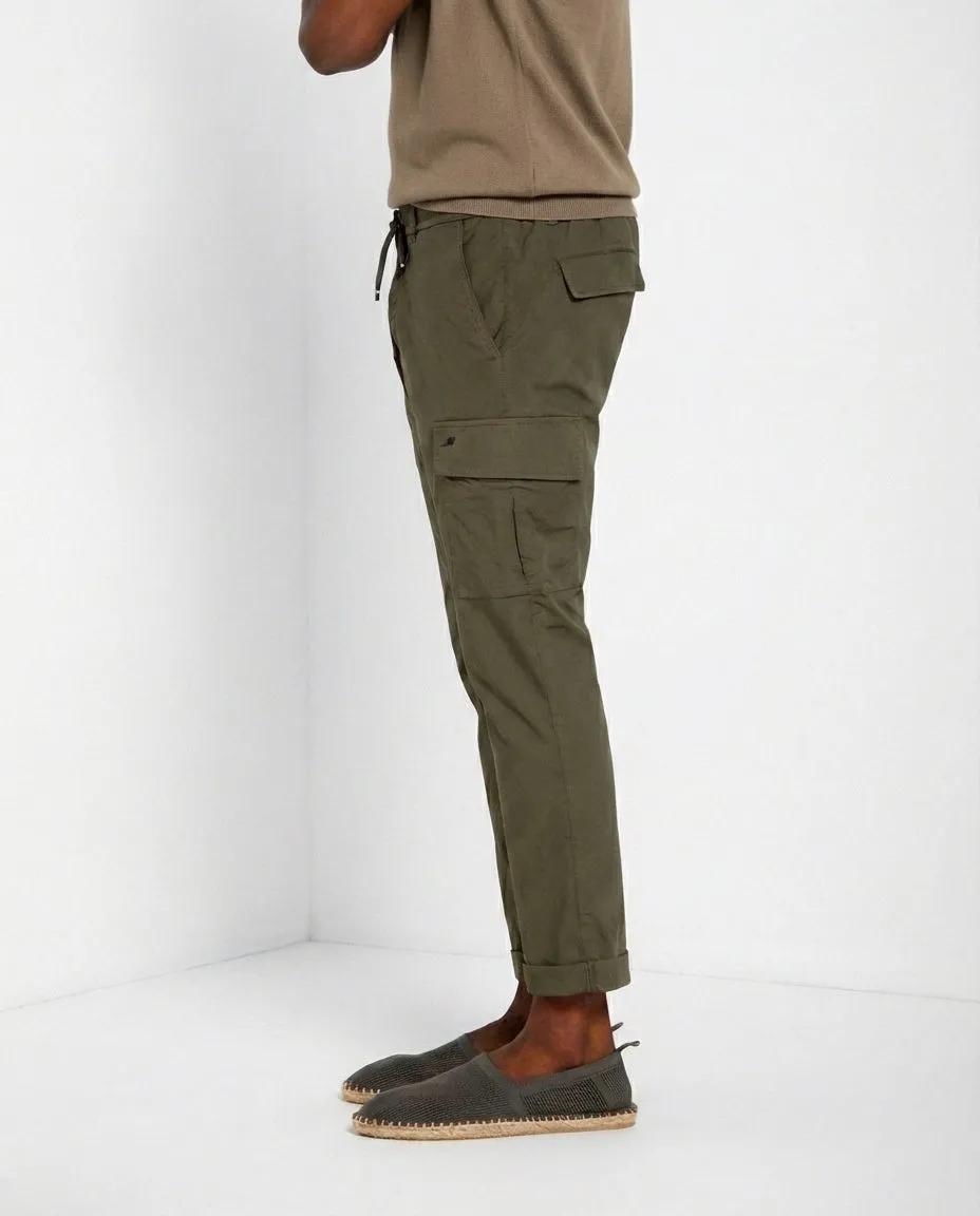 Mason's Chile Jogger cargo extra slim mørkegrøn