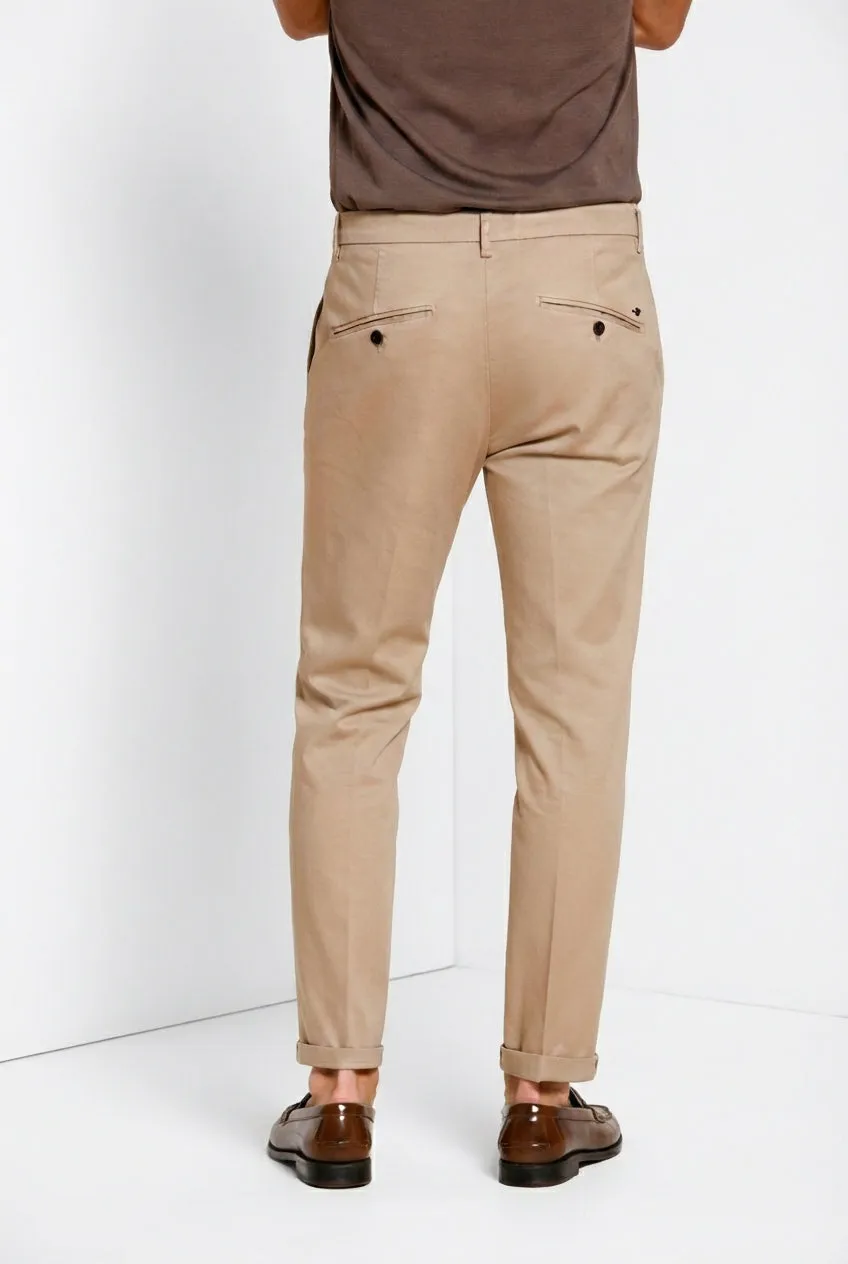 Mason's Osaka chinobukser beige carrot stretch