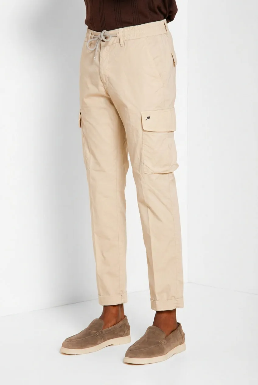 Mason's Chile Jogger cargobukser beige extra slim