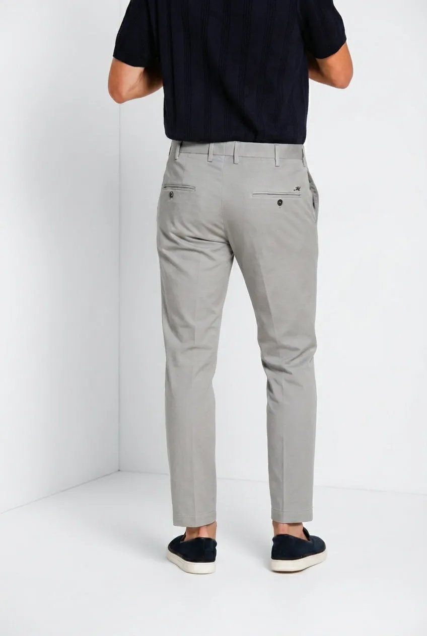 Mason's New York chinos grå stretch regular fit