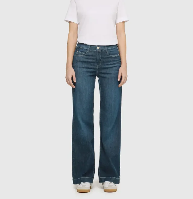 MAC Dream Wide 5441-90-0351L jeans mørkeblå wide