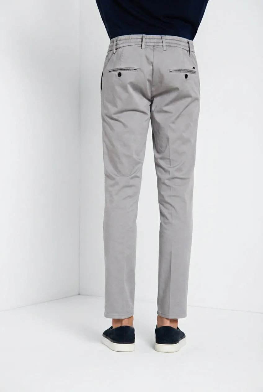 Mason's Milano Jogger chinobukser grå extra slim