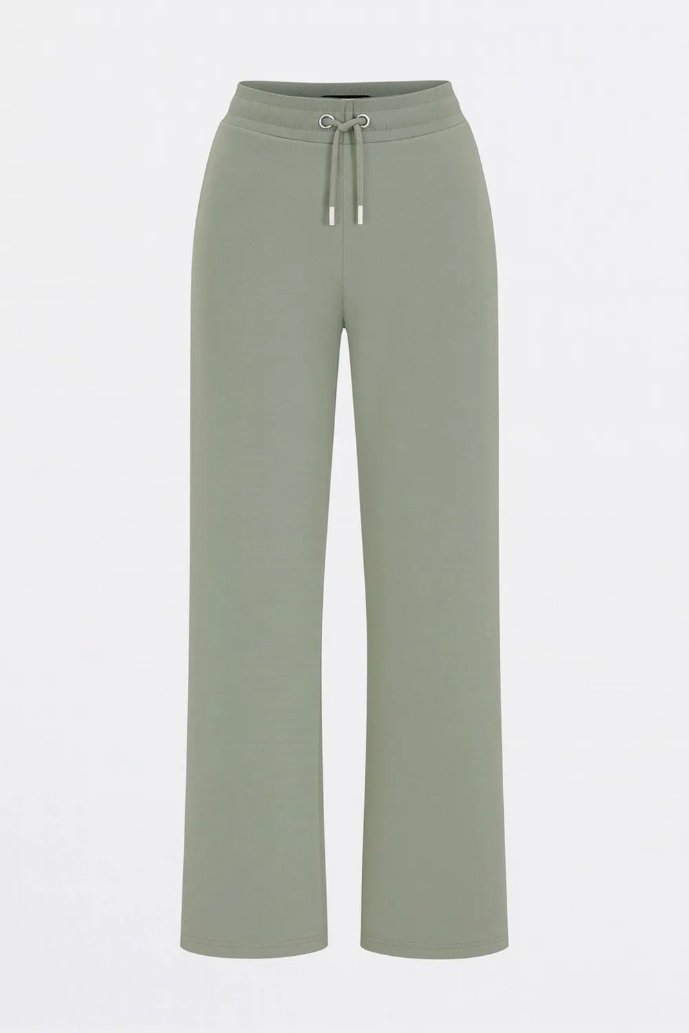 Organsk wide-leg sweatpants grøn økologisk