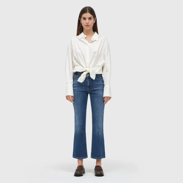 MAC Dream Kick 5416 jeans mellemblå kick flare