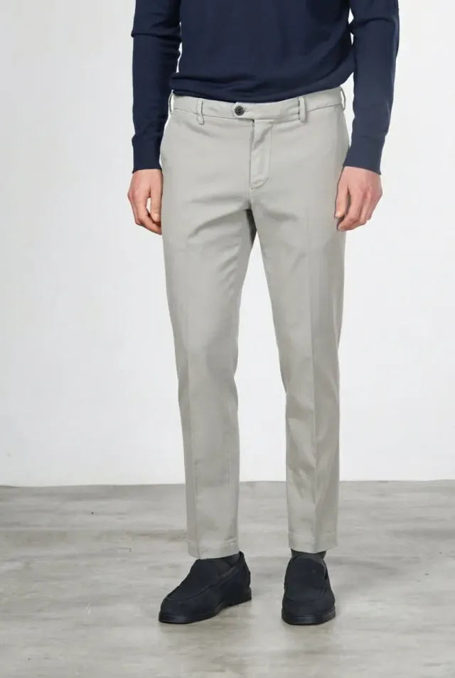 Mason's New York chino grå cashmere regular