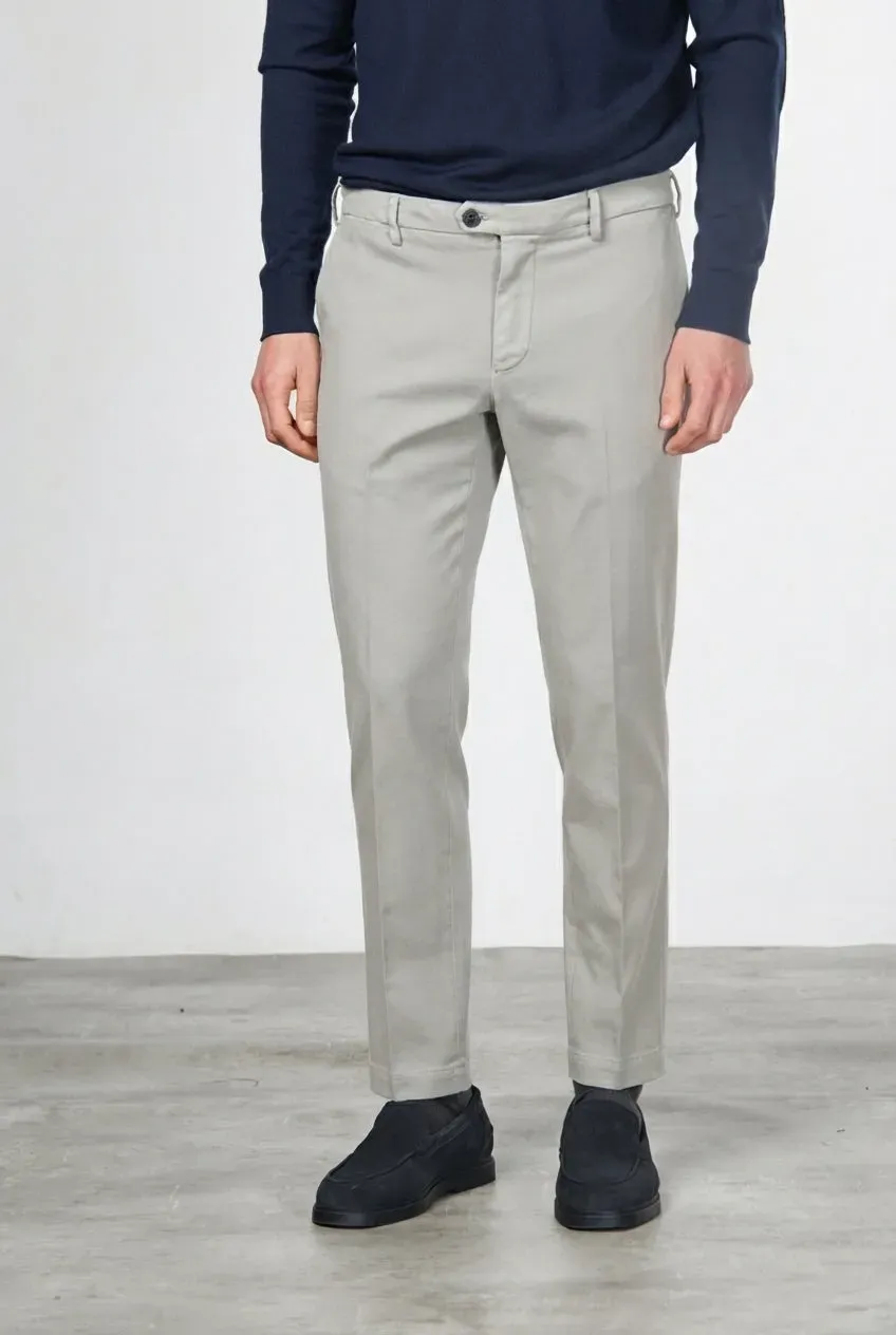 Mason's New York chino grå cashmere regular