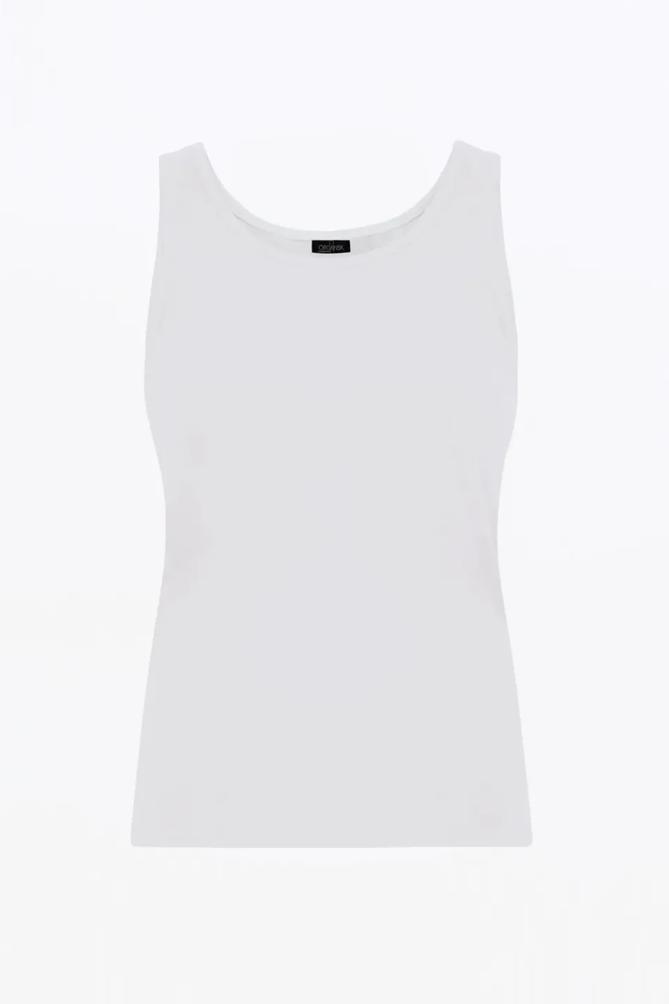 Organsk The Organic Tank Top White tanktop hvid