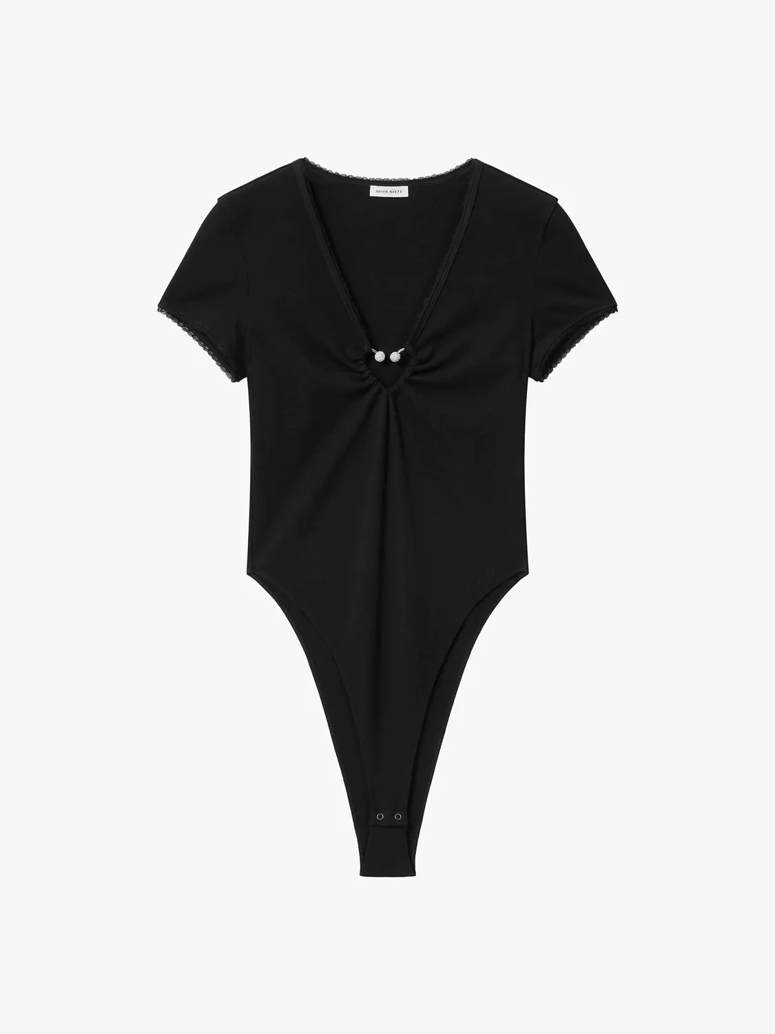 Miss Sixty Lace Patchwork Bodysuit sort blonde