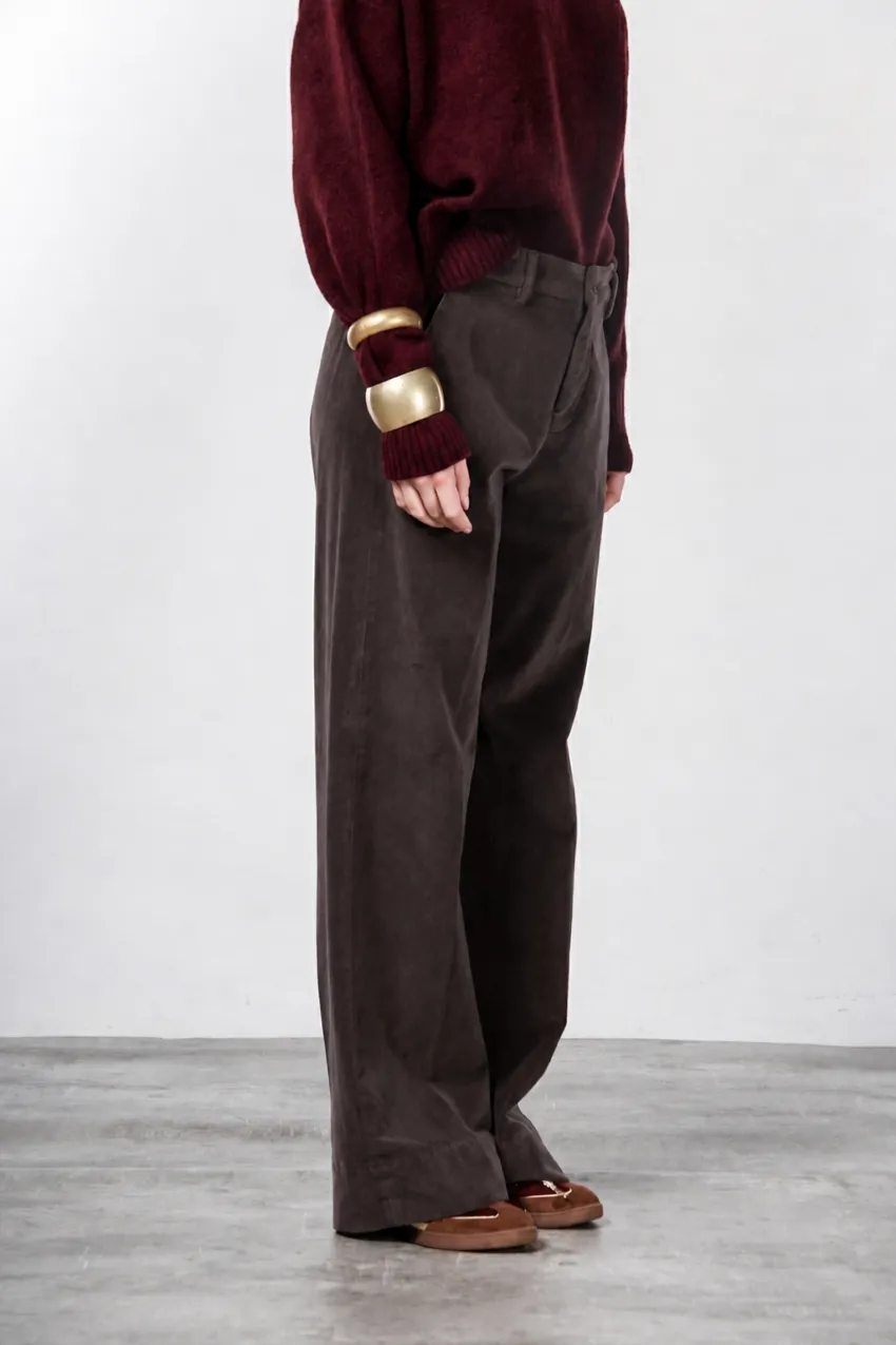 Mason's New York Studio chinobukser brun straight fit