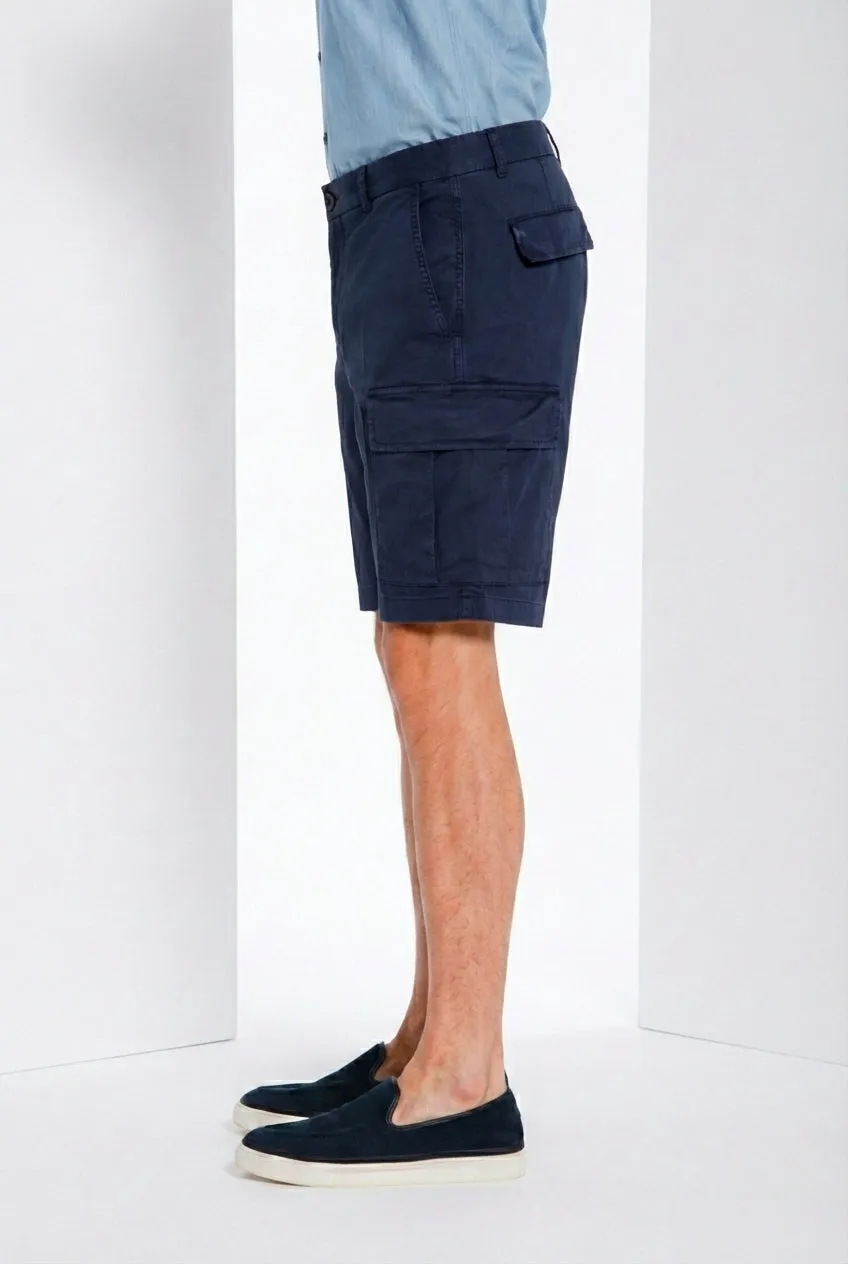 Mason's Cargo M74 cargo bermudashorts navy relaxed