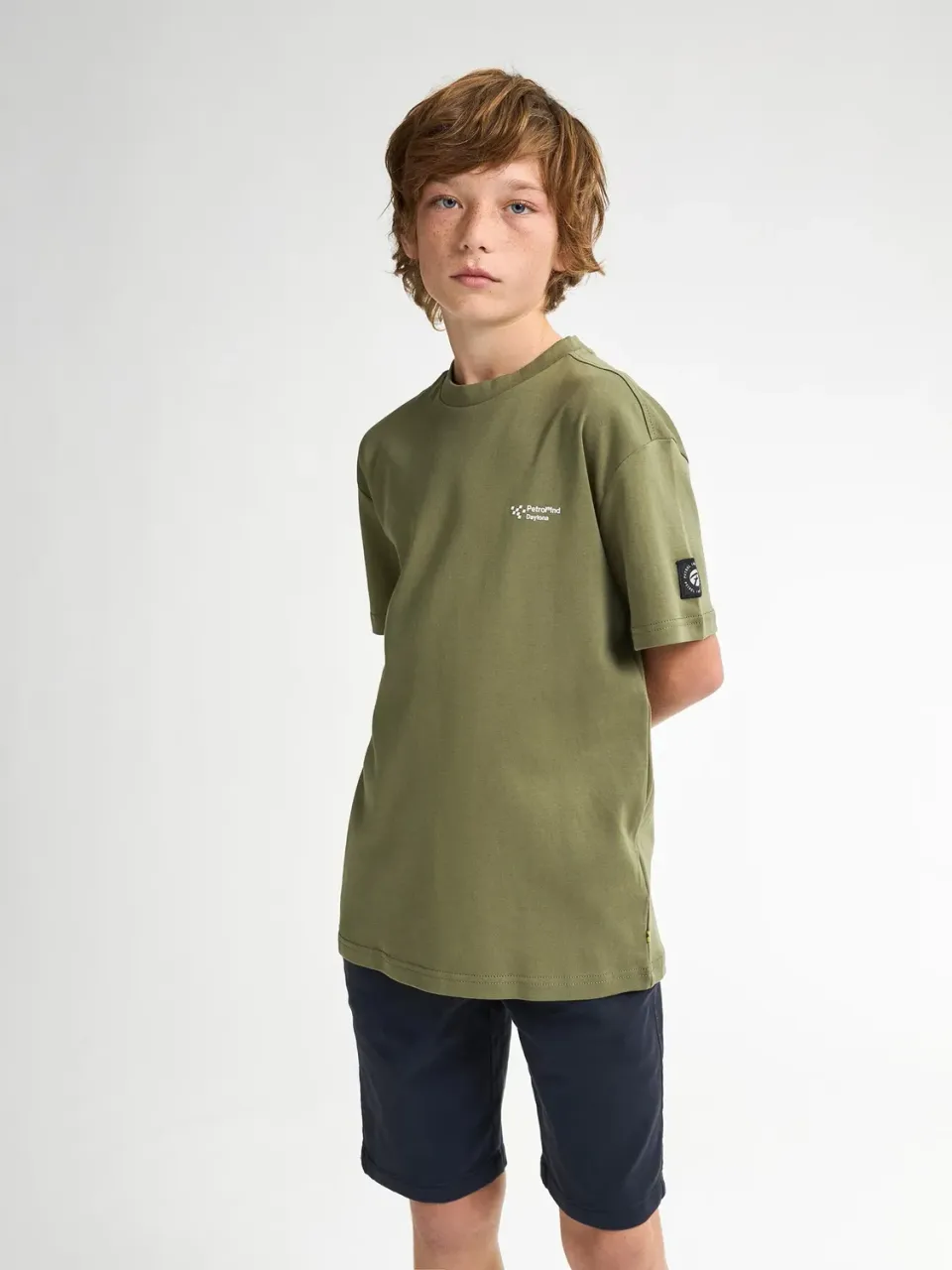 Petrol Industries Flamingview t-shirt dusty army drenge