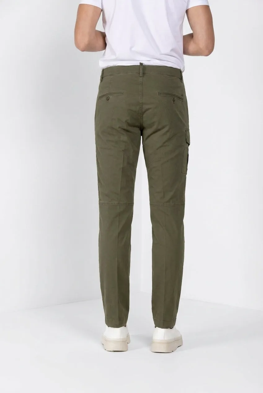 Mason's George Coolpocket cargobukser carrot mørkegrøn