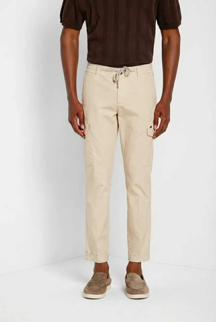 Mason's Chile Jogger cargobukser beige extra slim