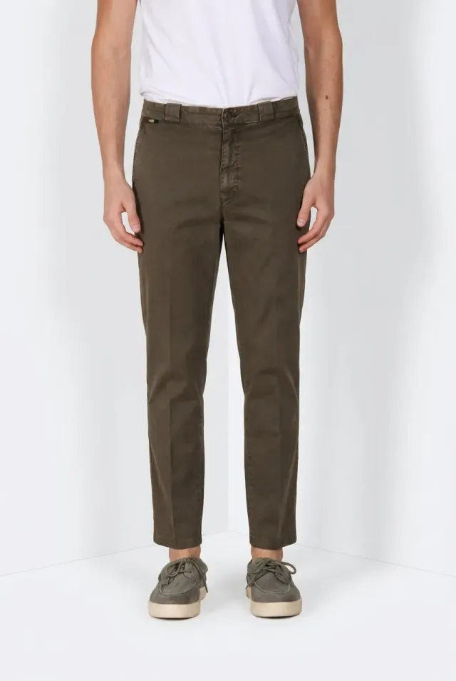 Mason's Madison M74 chinobukser grøn carrot fit