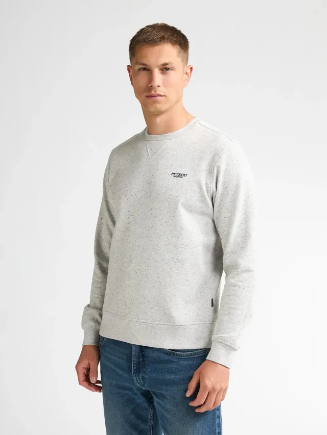 Petrol Industries Rosewood sweatshirt melange bomuldsmix