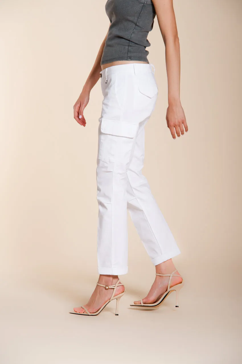 Mason's Chile City cargo bukser hvid slim fit