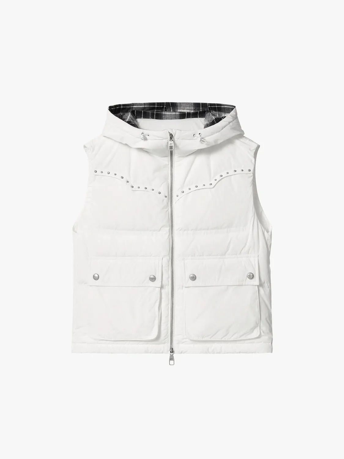 Miss Sixty dunvest puffer hvid dun 90% nitter