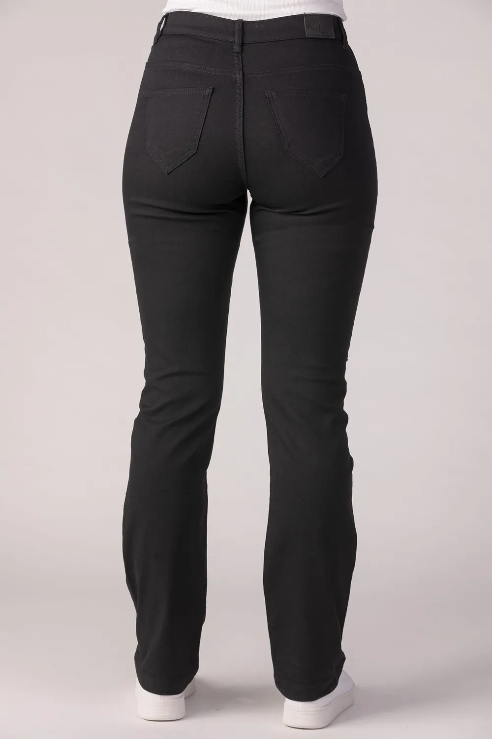 Merrytime Maria Regular jeans sort løs pasform