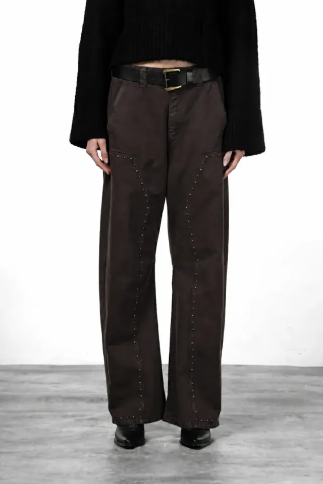 Mason's Silvye chinos brune balloon twill