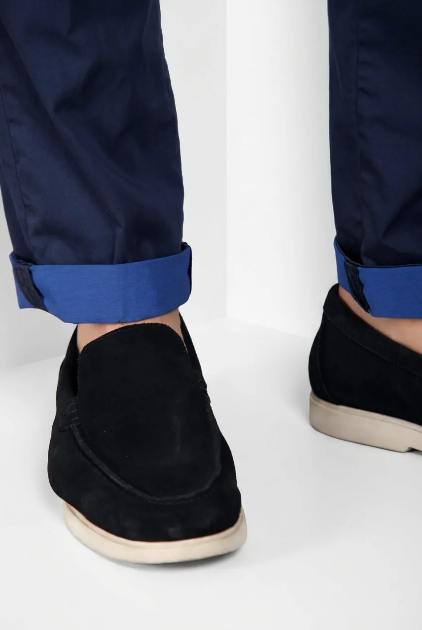 Mason's Chile Jogger cargo navy stretch extra slim