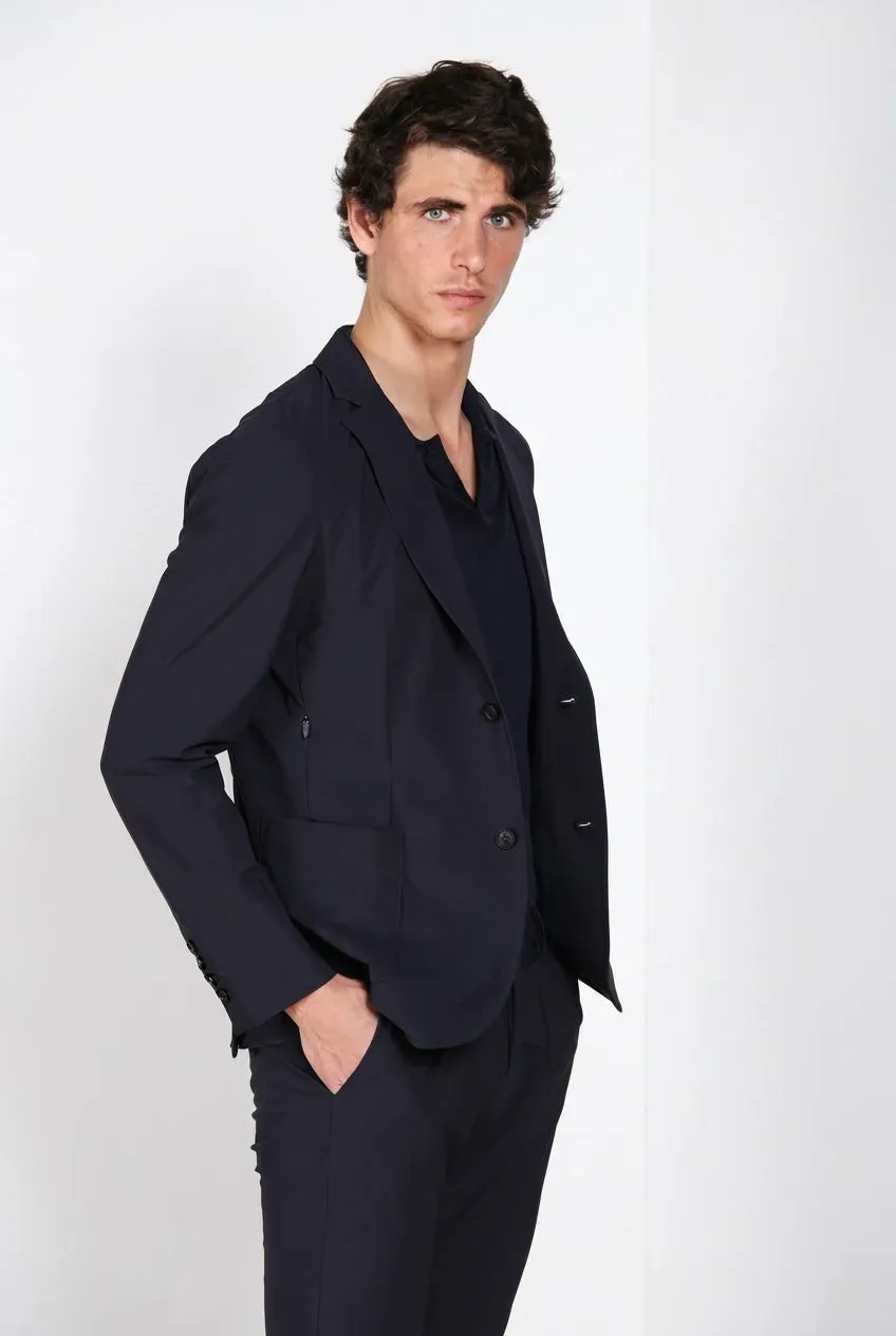 Mason's Da Vinci Tech Dynamic blazer navy