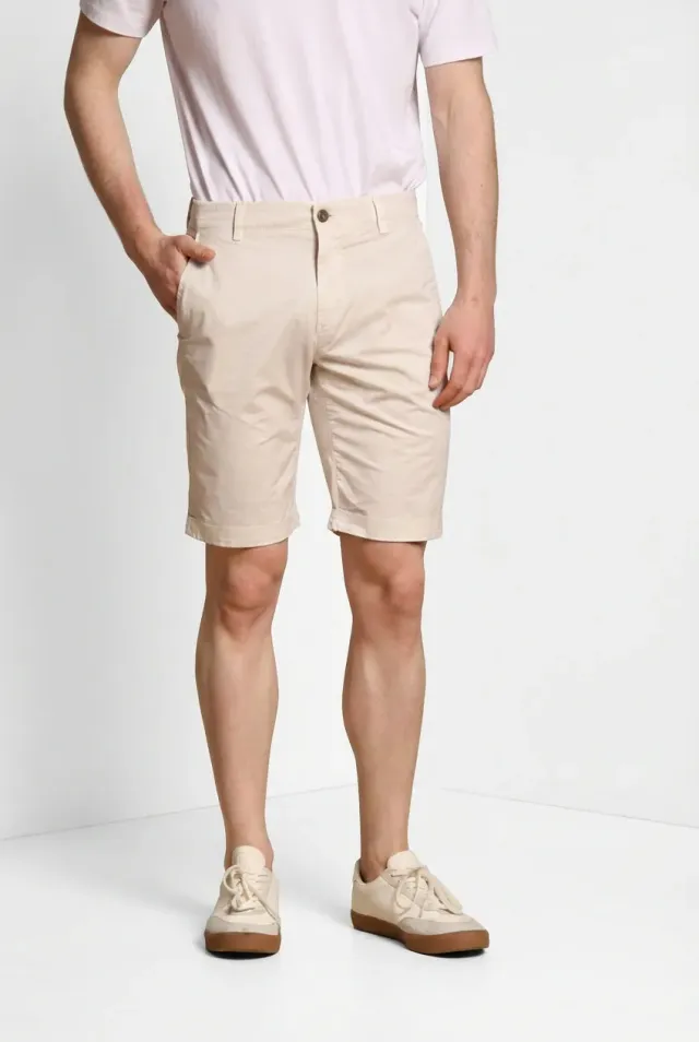 Mason's John Coolkhinos chino bermuda shorts råhvid carrot