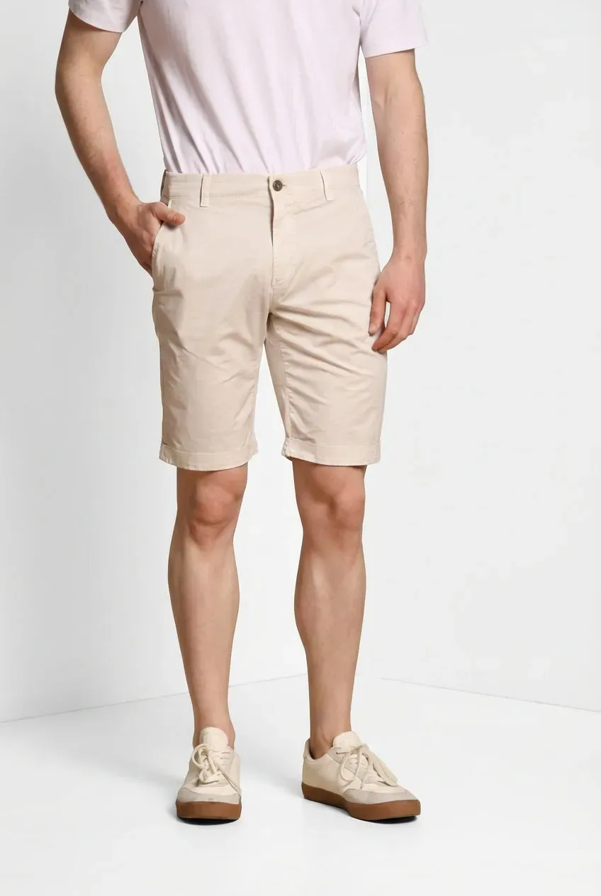 Mason's John Coolkhinos chino bermuda shorts råhvid carrot