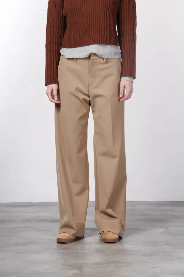 Mason's New York Studio chinos beige uld straight dame