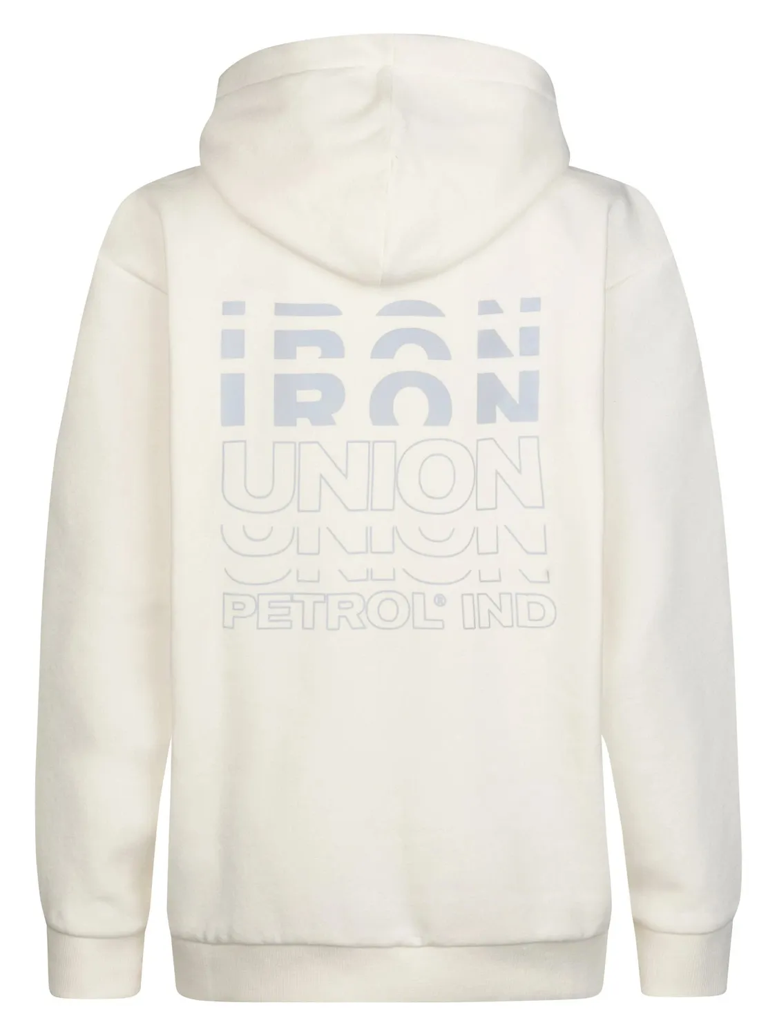 Petrol Industries Ironrun hoodie beluga drenge print