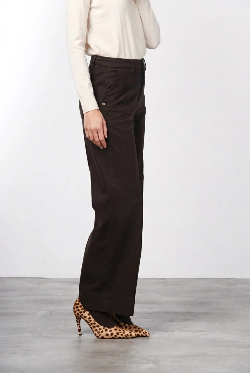 Mason's New York Studio chinos brun straight fit