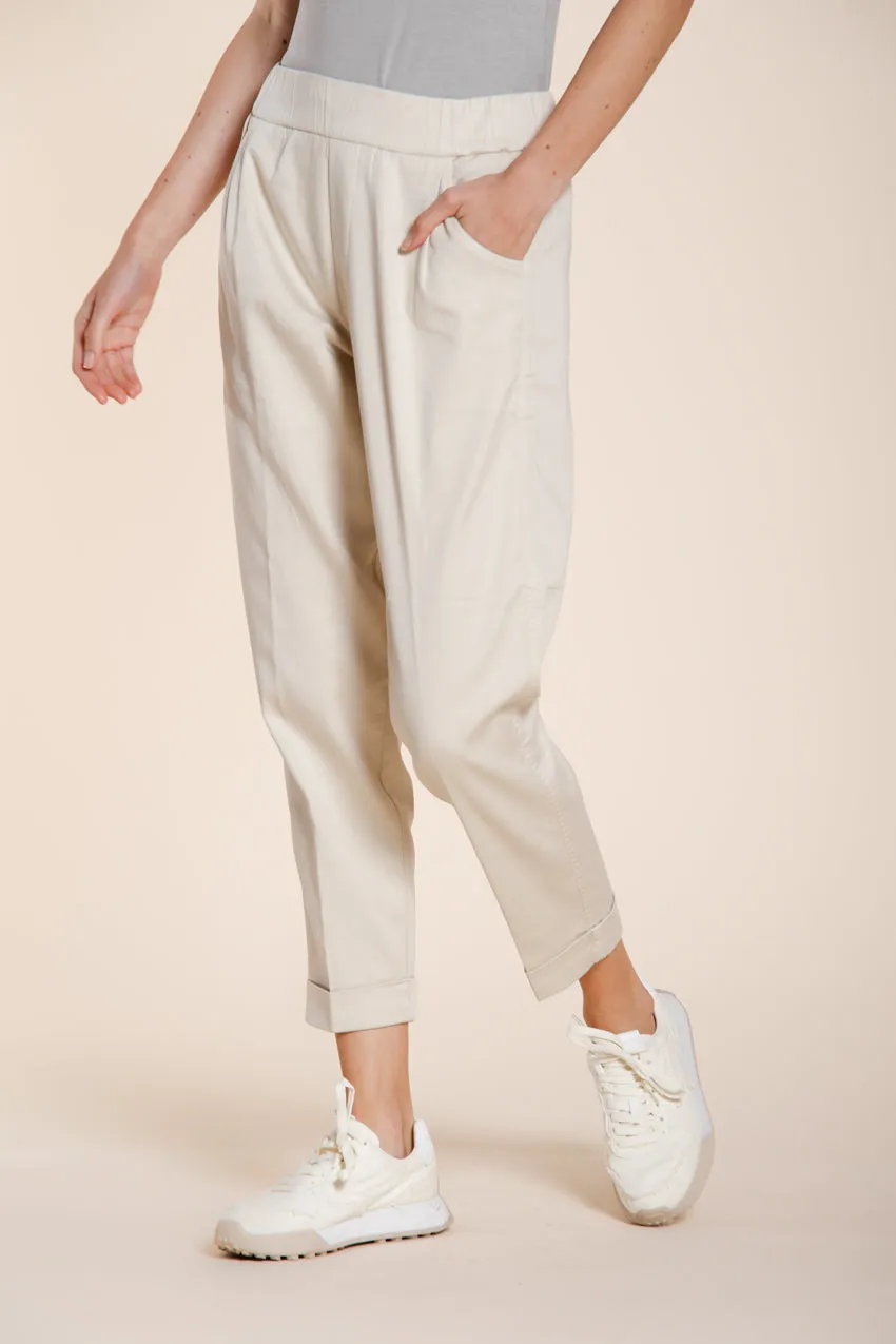 Mason's Easy Jogger chinobukser latte lyocell relaxed