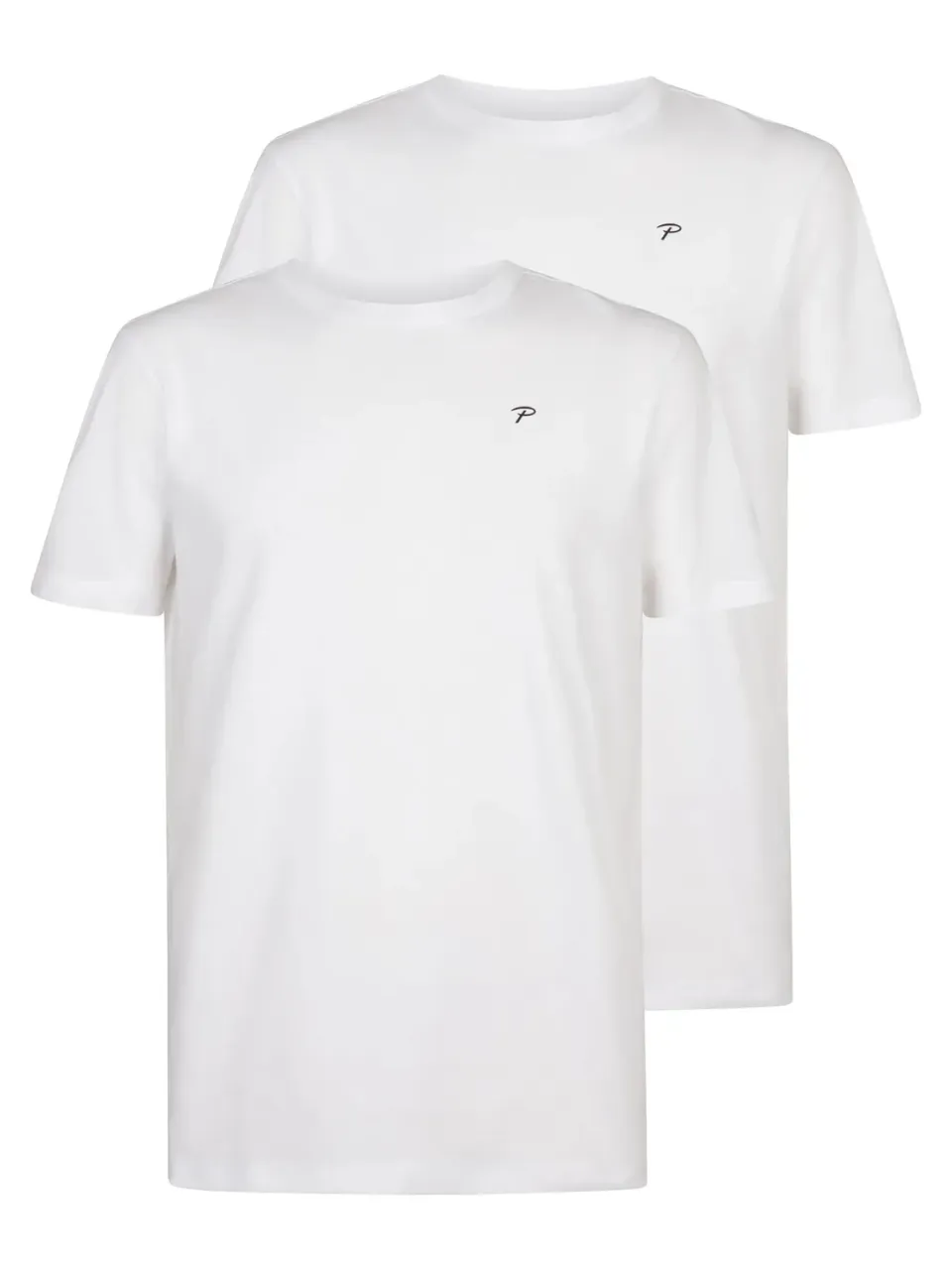 Petrol Industries Rev t-shirt 2-pak hvid økologisk bomuld