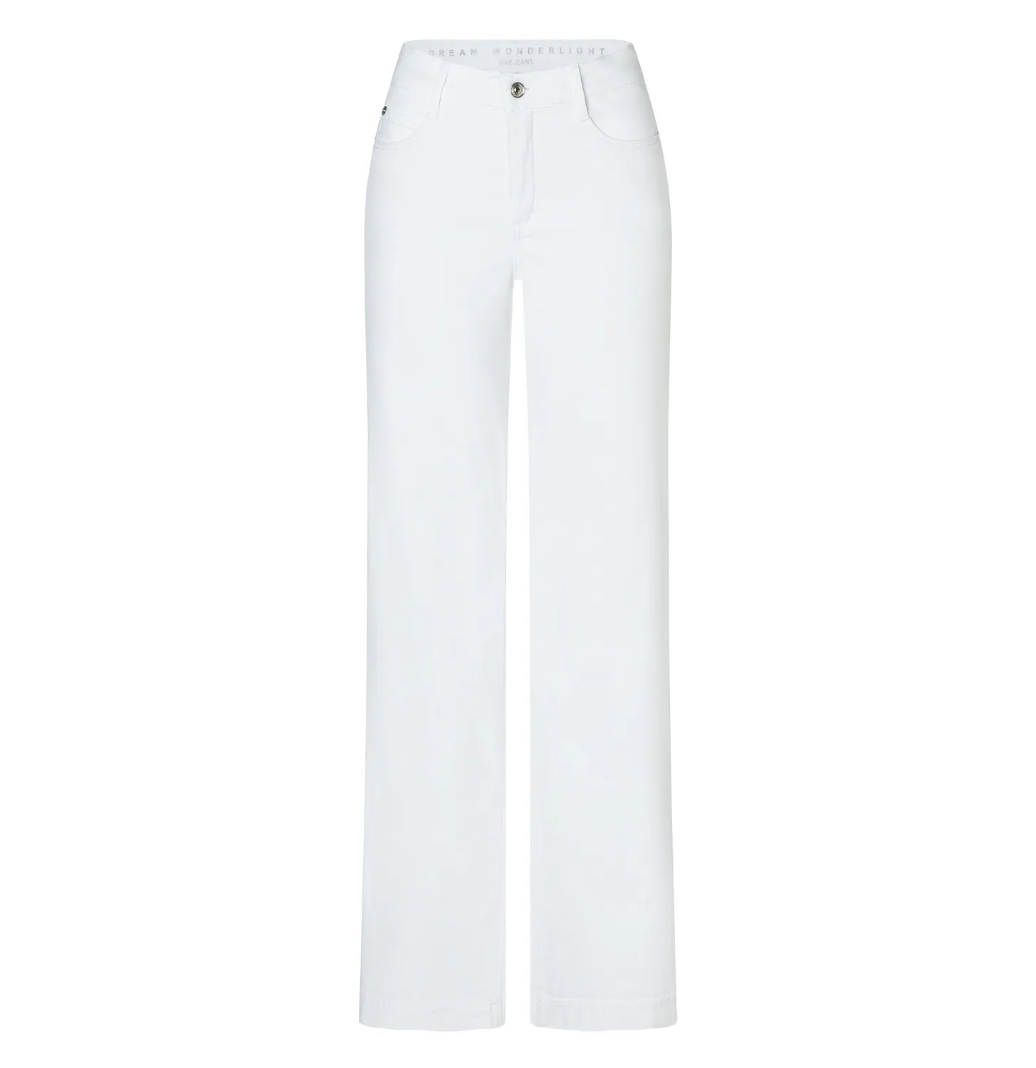 MAC Dream Wide jeans dame hvid shaping modal