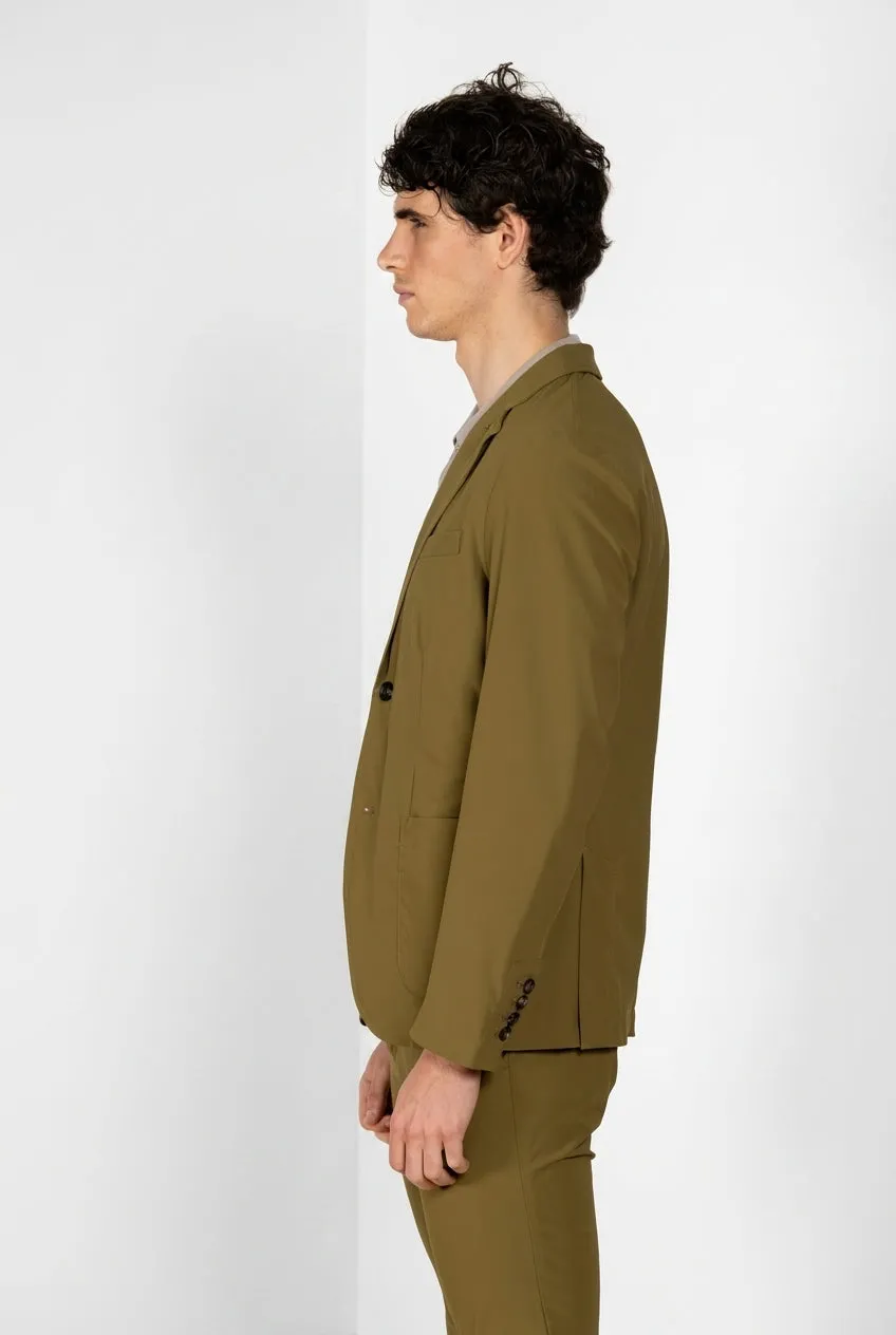 Mason's Da Vinci Tech Dynamic blazer grøn jersey