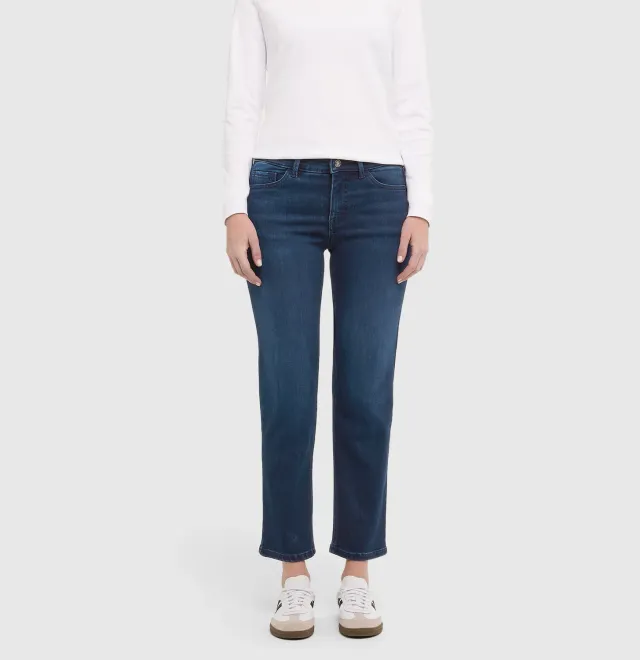 MAC Carrie slim fit jeans mørkeblå vinterdenim
