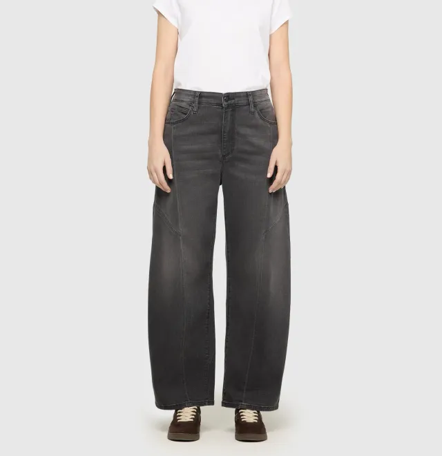 MAC Dakota Barrel 3159 barrel jeans grå høj talje
