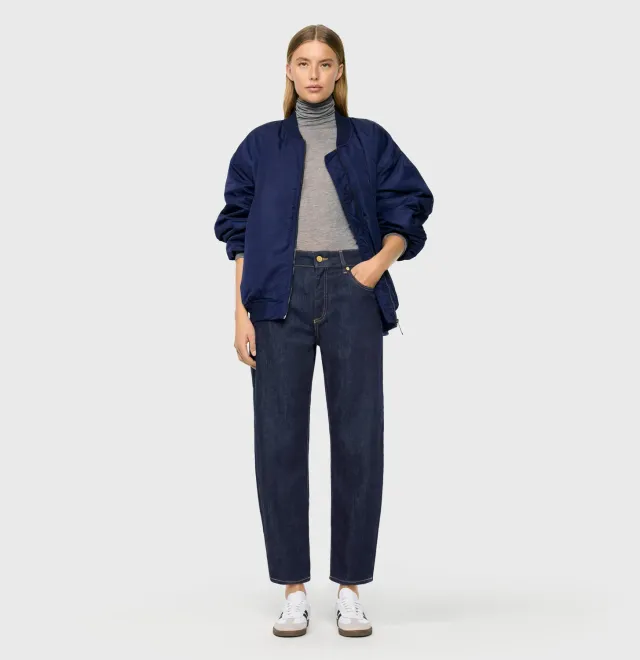 MAC Danni jeans mørkeblå barrel modal