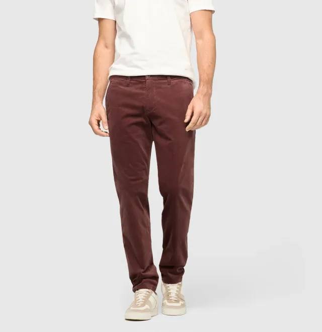 MAC Driver Pants 6351 cord bukser rød regular